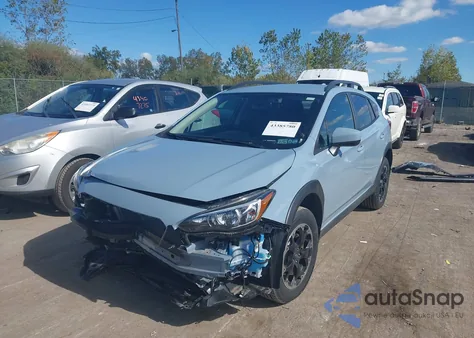 2021 Subaru Crosstrek Premium from USA, damaged, VIN JF2GTAPC2M8214783